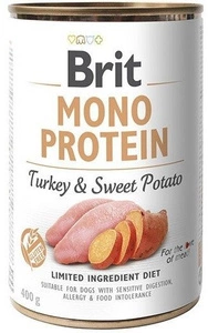 BRIT MONO PROTEIN TURKEY & SWEET POTATO 400g