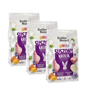 DOLINA NOTECI Premium Junior Rabbit sušené krmivo pro psy 3x4kg