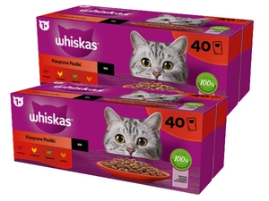 WHISKAS Adult sáčky 80 x 85 g Classic Meals