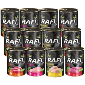 RAFI Cat Adult s telecím masem 400g