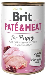 BRIT PATE & MEAT PUPPY 400g