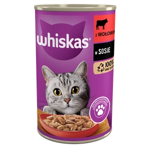 WHISKAS Adult hovězí 400g